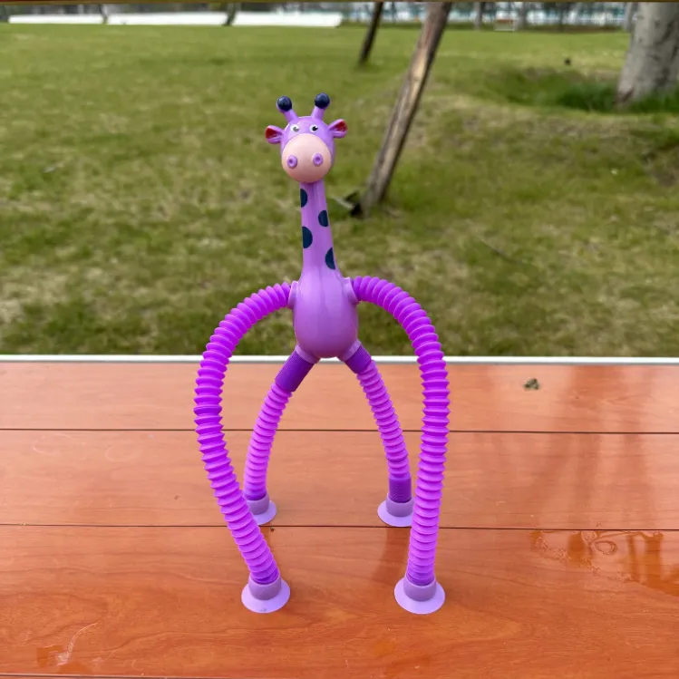 Suction Cup Pop Tube Giraffe Toys🎉