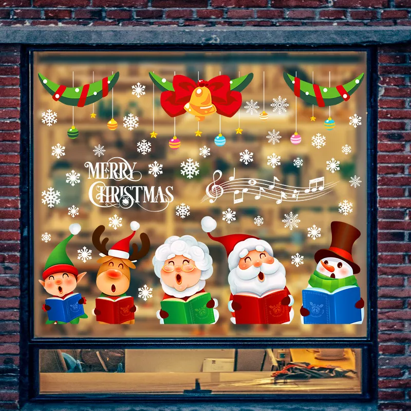 ❄Christmas Window Clings