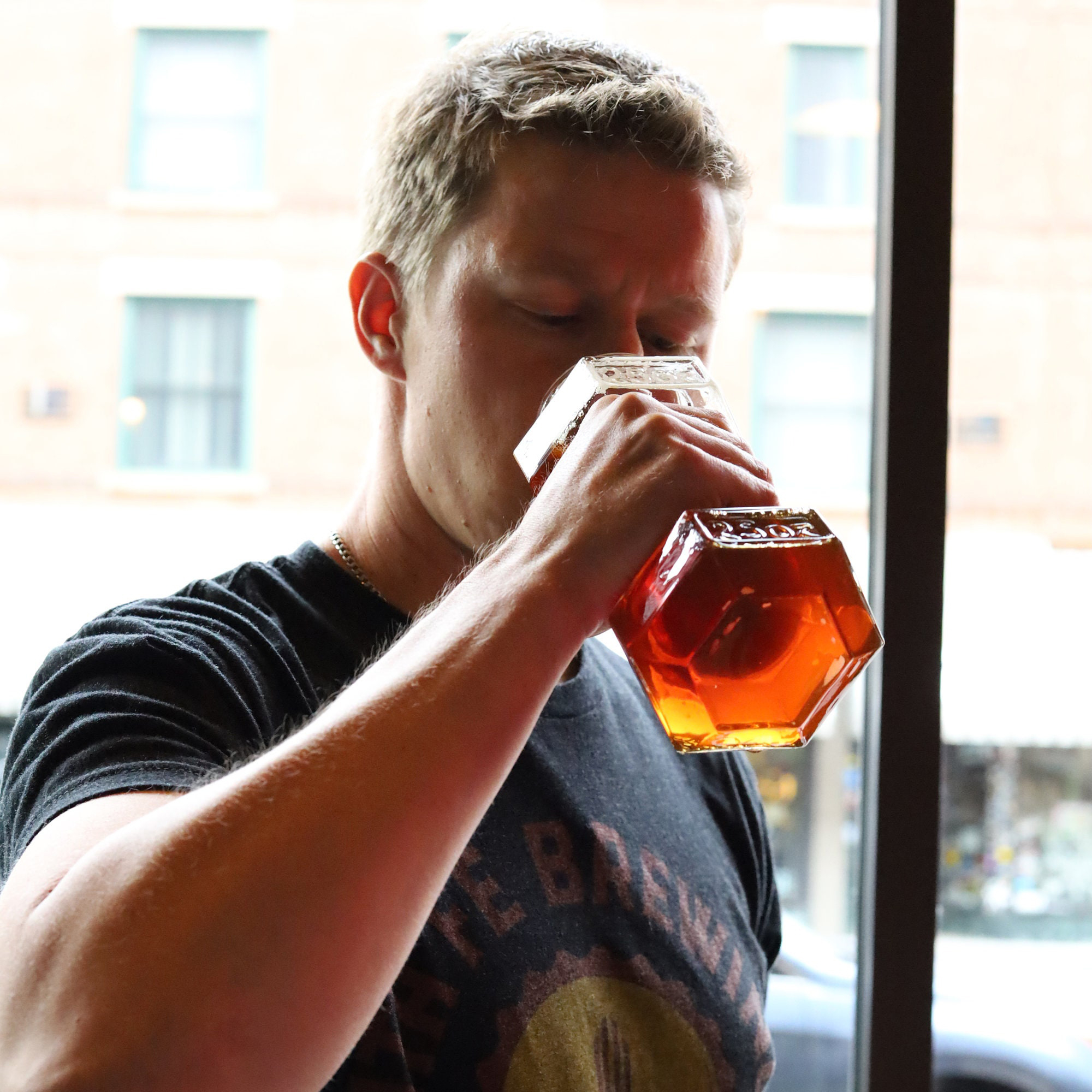 Funny Dumbbell Beer Glass