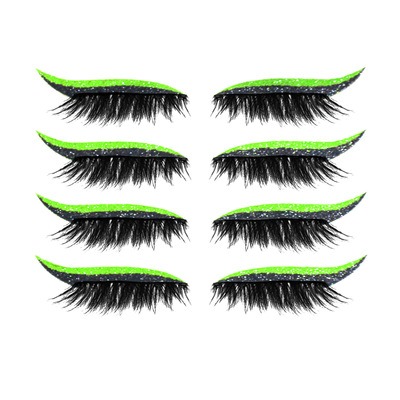 🎉Big Sale -40% OFF🎉Recyclable Sequin Sticker With False Eyelashes