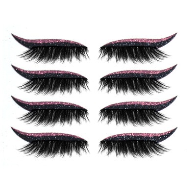 🎉Big Sale -40% OFF🎉Recyclable Sequin Sticker With False Eyelashes