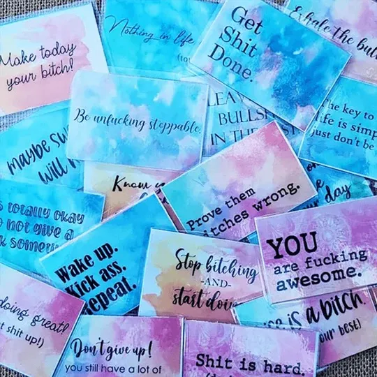 ☪Funny Motivation Cards Gift🤣