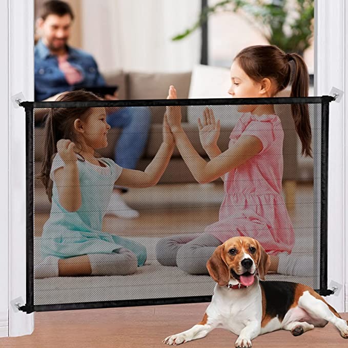🐶Portable Kids & Pets Safety Door Guard