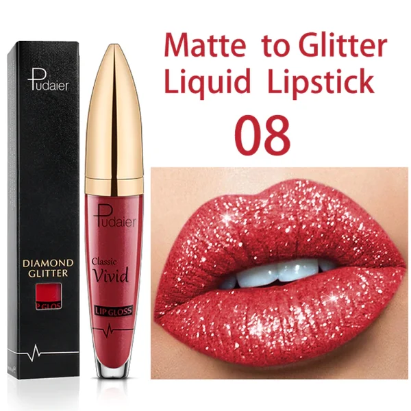 Diamond Shiny Waterproof Lip Gloss🎁
