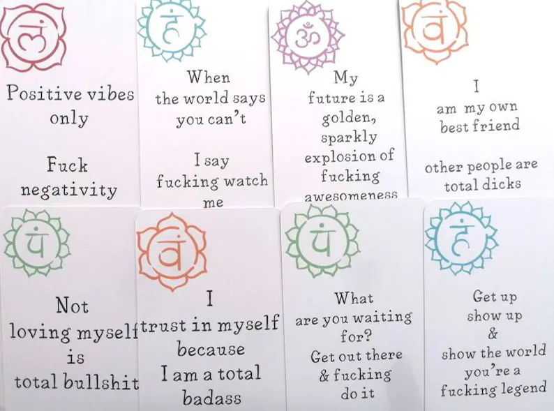 ✨Christmas Pre Sale🔥-Funny Affirmation Card Gift With Storage Pouch🎁