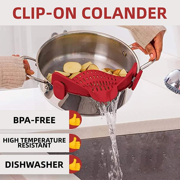 🔥Kitchenware Hot Sale🔥 - Clip-on colander
