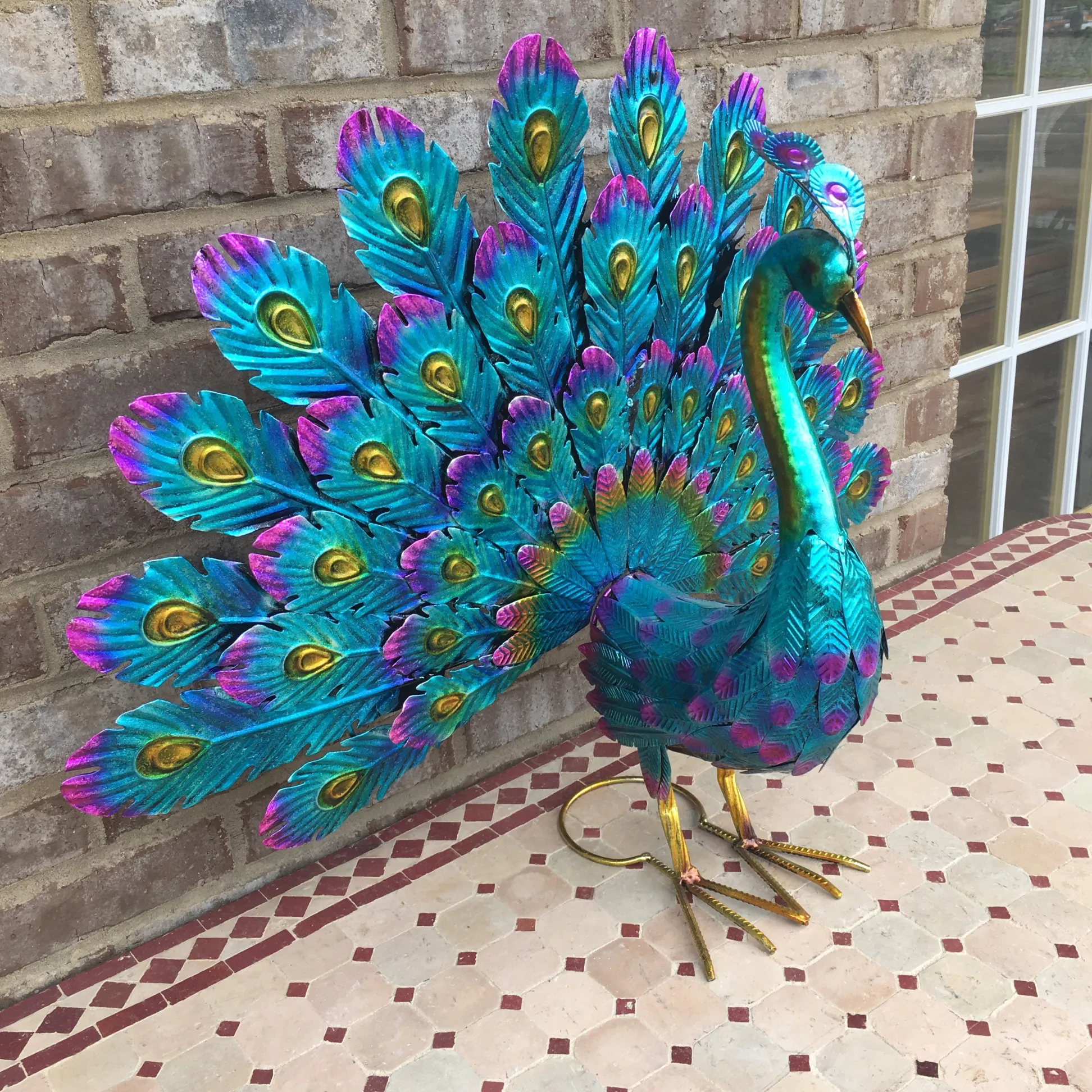 🦚Beautiful Peacock Statue Decor