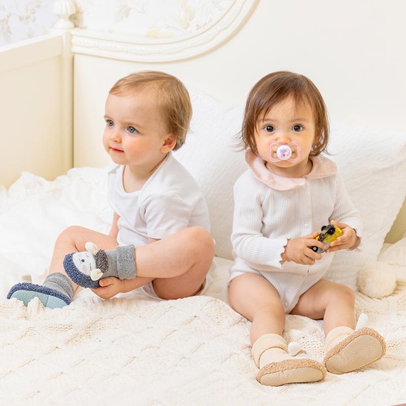 🔥Great Black Friday Sale -🛒75% OFF -👼A Pair of Baby Cartoon Plush Cotton Toddler Shoes
