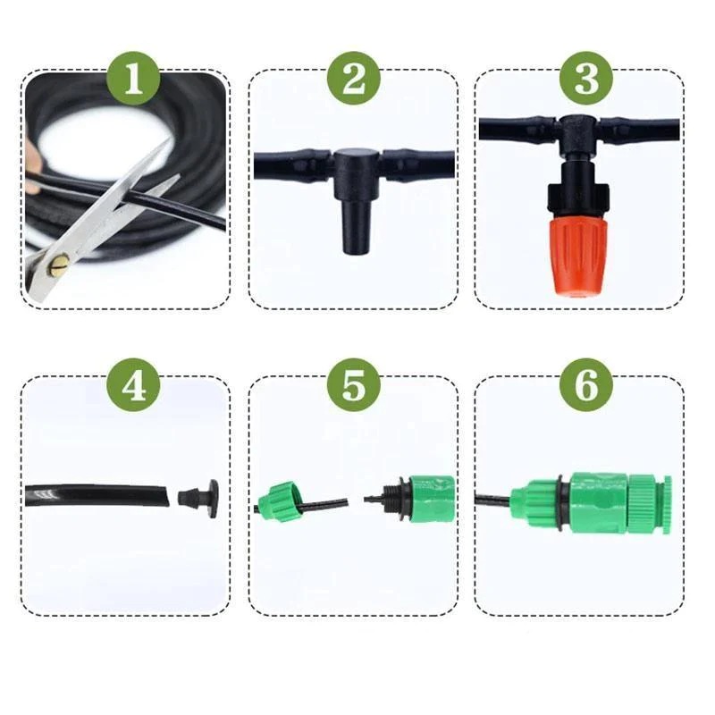 🎉Big Sale -40% OFF🎉Mist Cooling Automatic Irrigation System