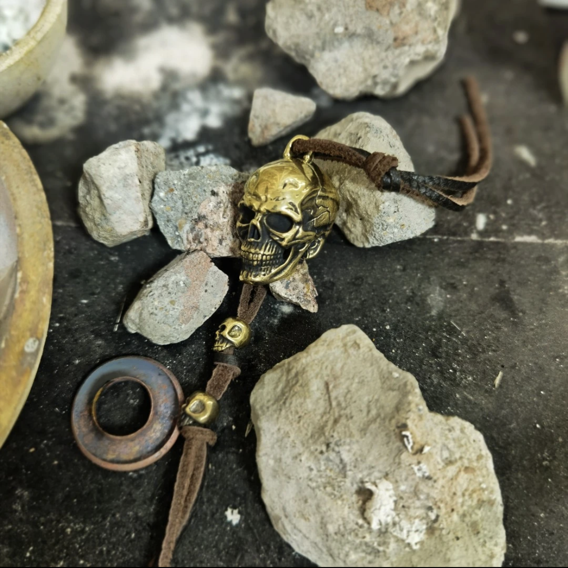 Motorcycle guardian ride bell accessory or Key Chain for Luck