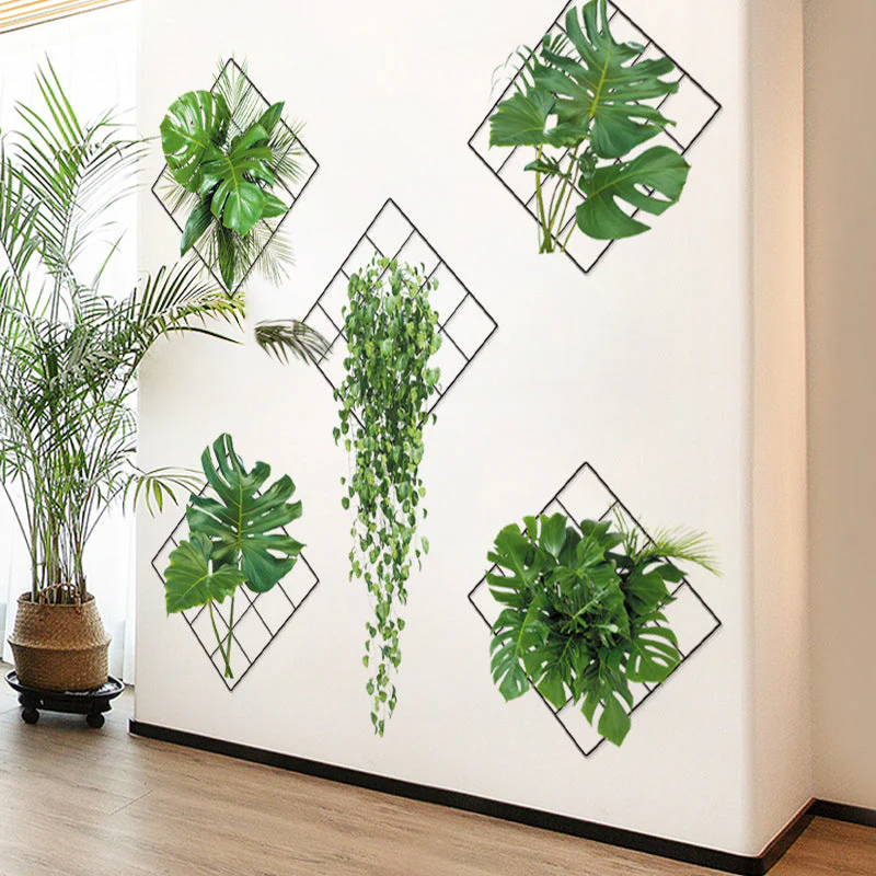 3D Green Plant Wall Sticker🌿