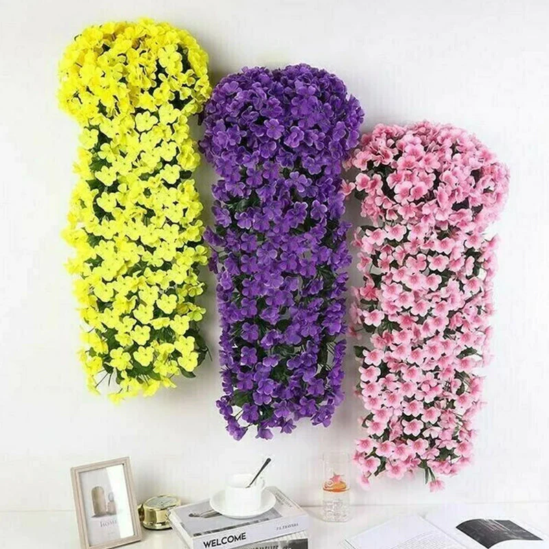 🌷Vivid Artificial Hanging Orchid Bunch