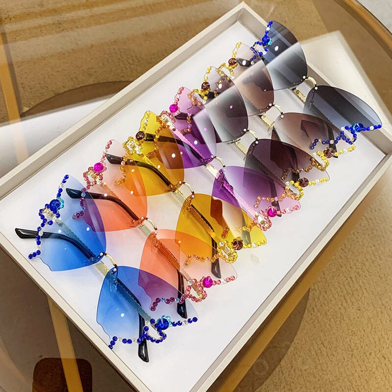✨Shiny BUTTERFLY SUNGLASSES🦋