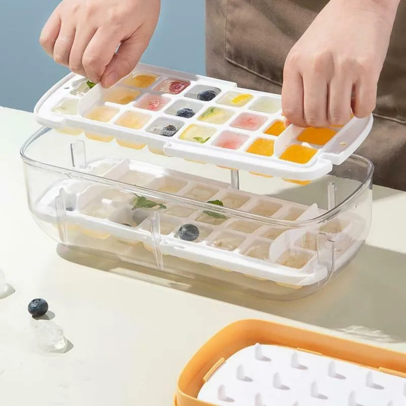 ✨Press type Ice Cube Maker