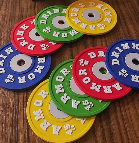 Gym Weight Plate Coaster