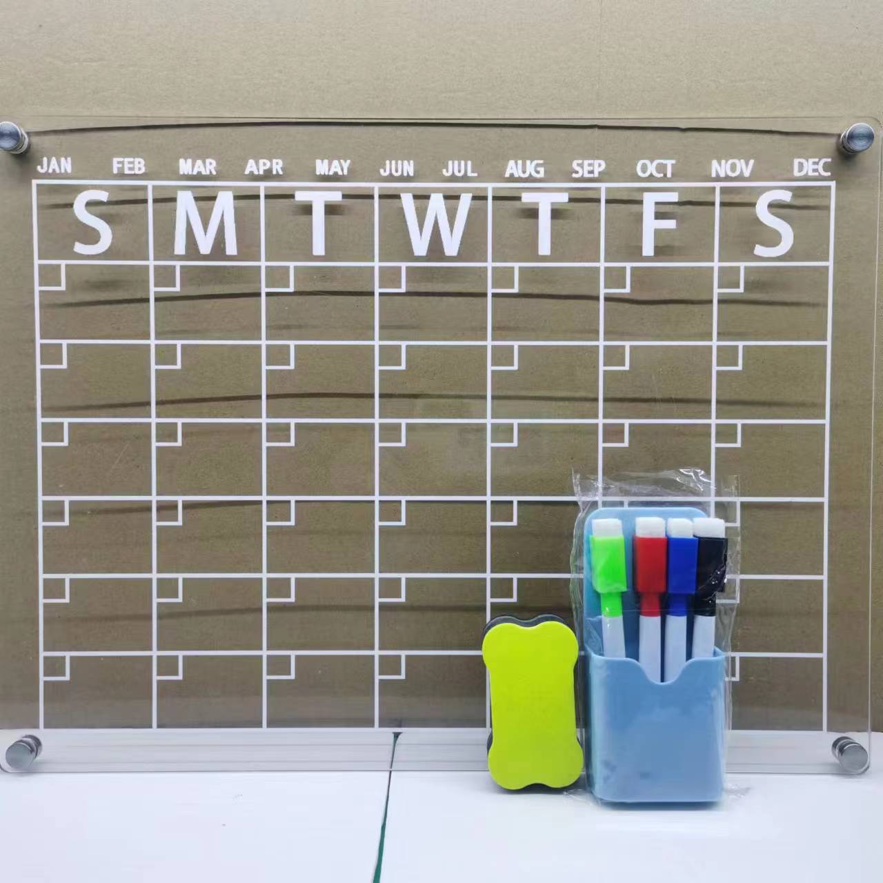 Magnetic Fridge Calendar📅