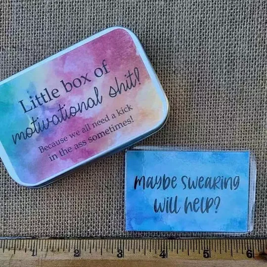 ☪Funny Motivation Cards Gift🤣