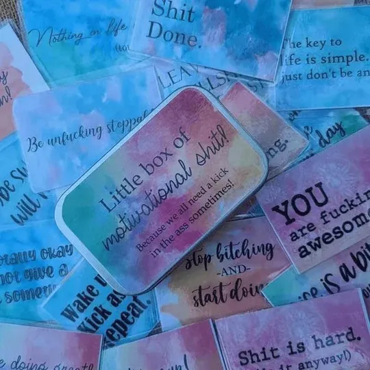 ☪Funny Motivation Cards Gift🤣