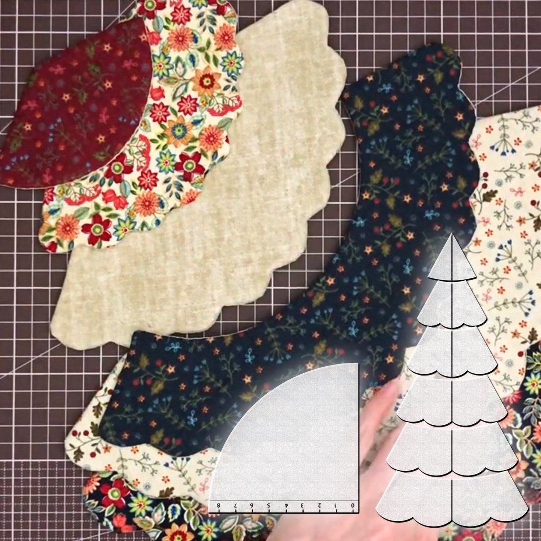 🎁EARLY XMAS SALE 💝 Handmade Christmas Tree Quilting Set