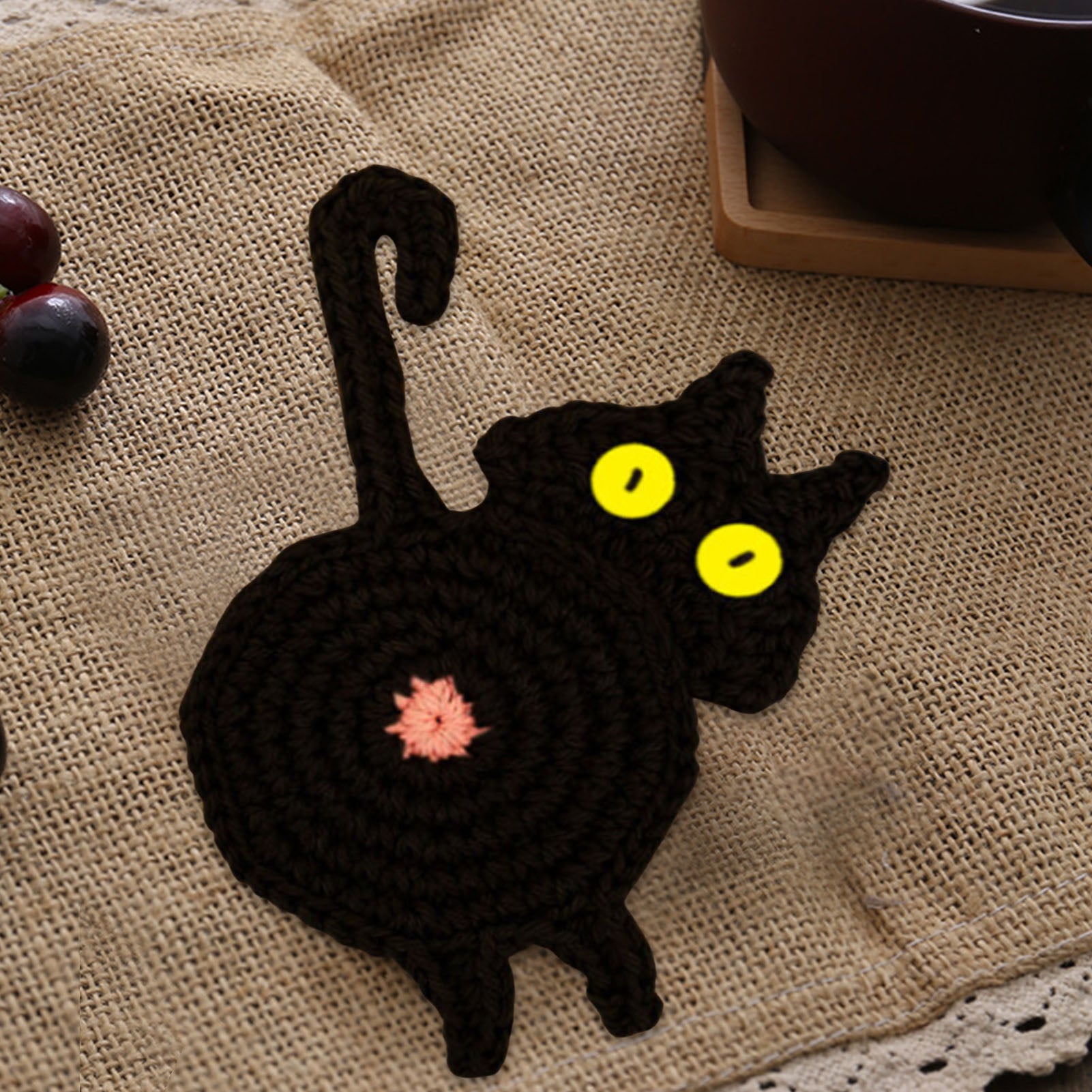 Cat Butt Coasters-Any 3 for 2 & 5 for 3