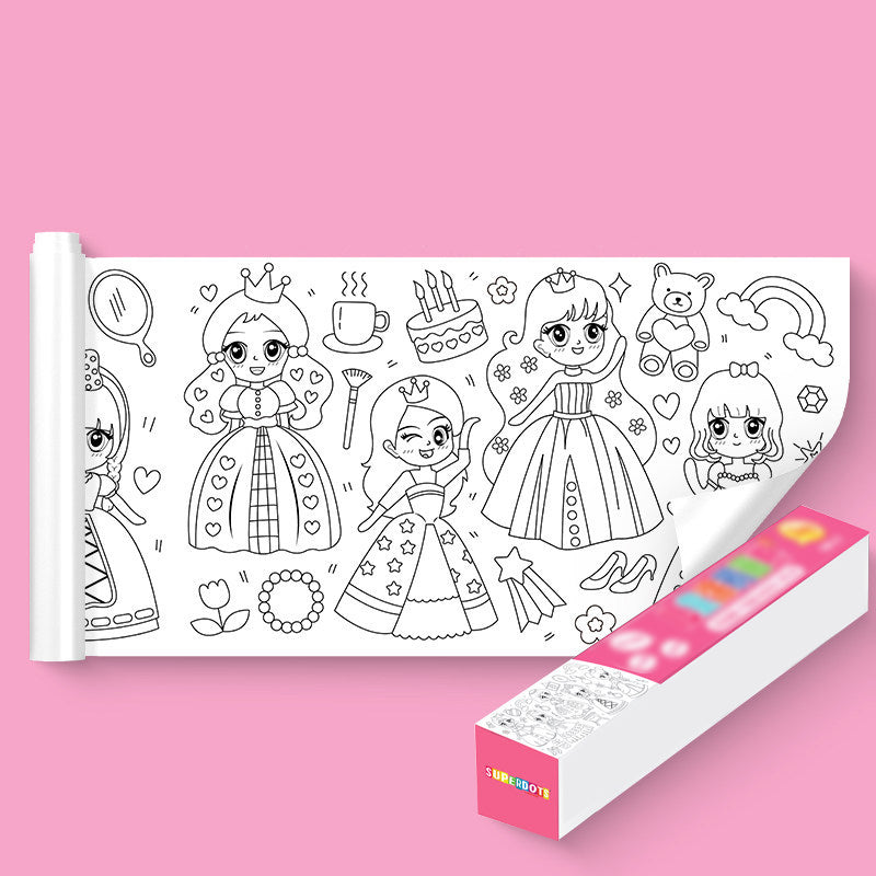 🌈COLORING PAGE- UNLEASH THE CREATIVITY IN YOUR LITTLE ONE! 