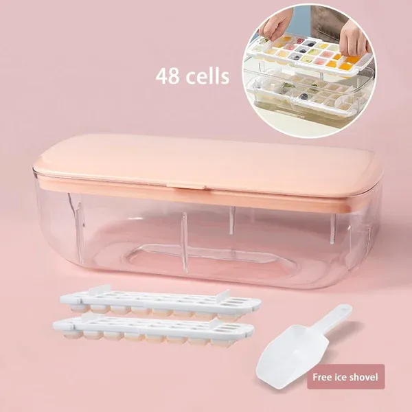 ✨Press type Ice Cube Maker