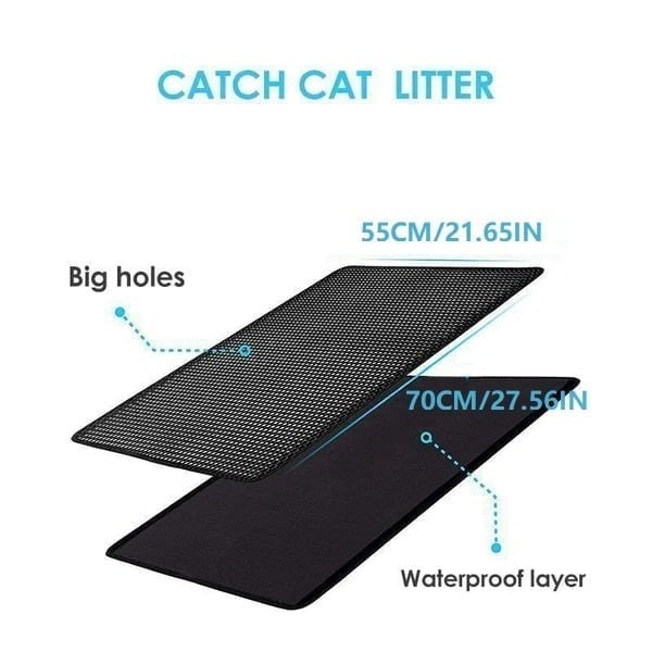 🐱Hot Sale 40% OFF - Non-Slip Cat Litter Mat