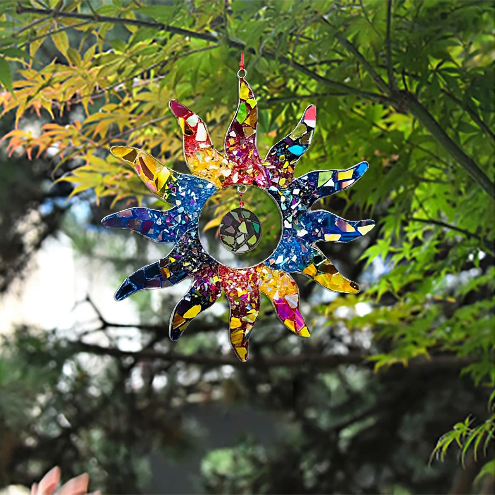 🌞 Sun Decoration Garden Sun Rainbow Home Decoration & Hangs