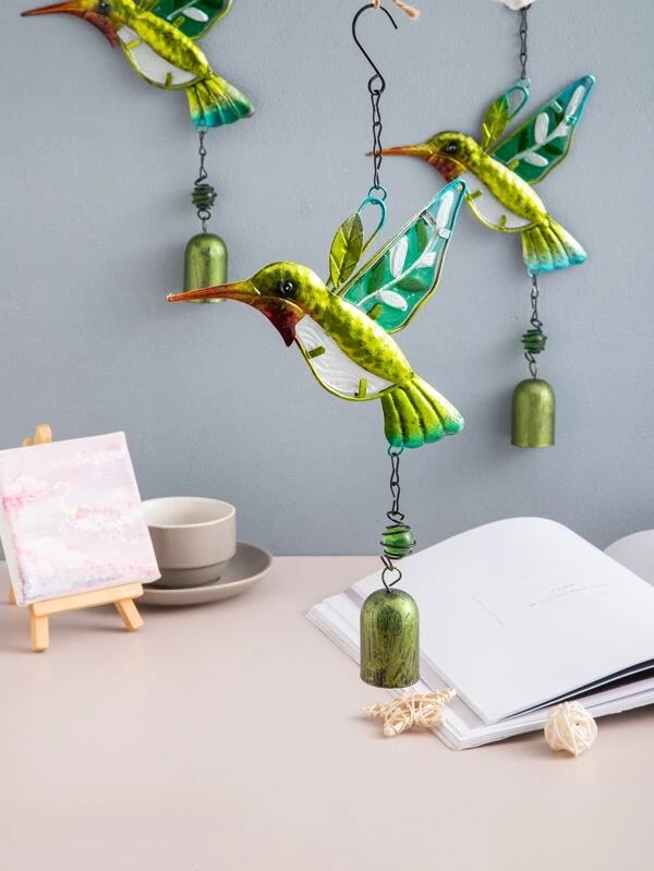 🔥Hot Sale SAVE $10-🐦Metal Hummingbird Wind Chimes
