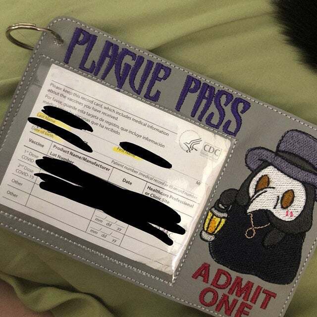 Cute Reagent Card Protector