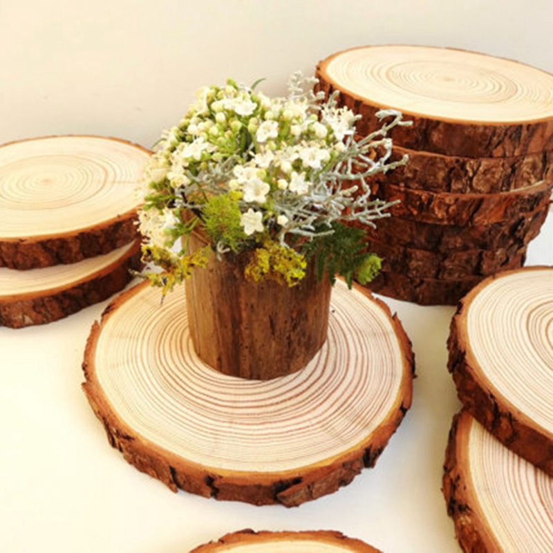 Wood Slice Coaster - Perfect rustic wood accent for any home