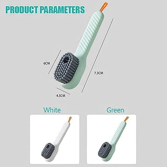 Multifunctional Shoe Brush With Liquid Box