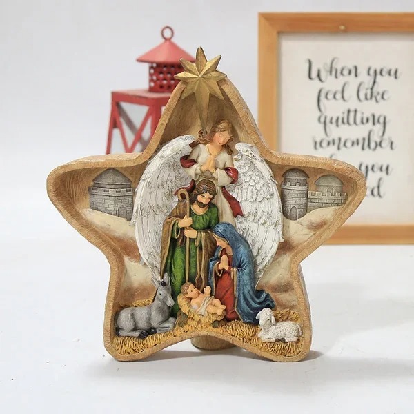 🎁Christian Jesus Birth Scene Decorative