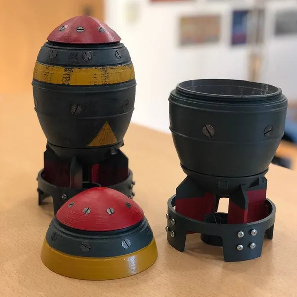 🚀MINI NUKE BOMB STORAGE BOX