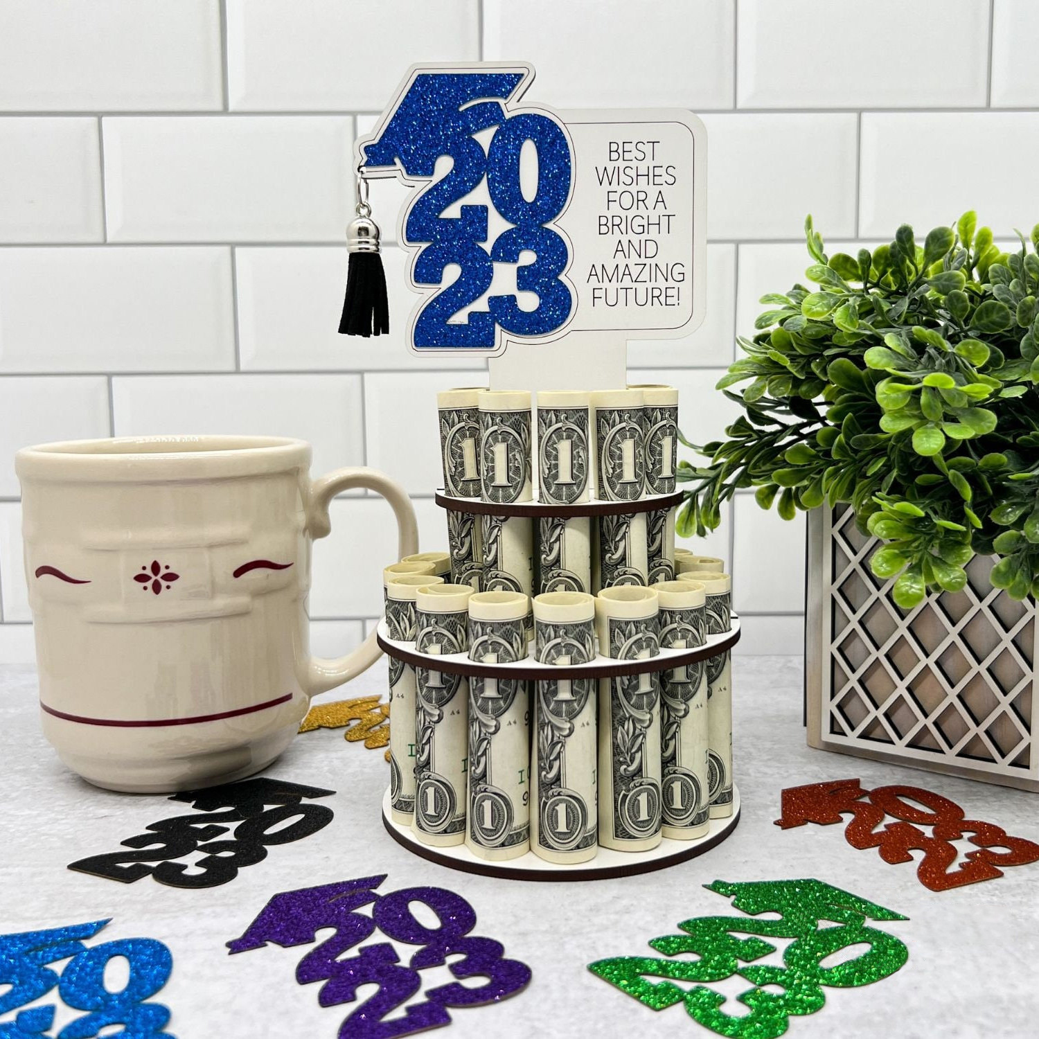 Tiered High School Graduation Money Holder