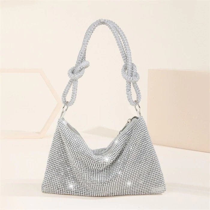 ✨New Arrival✨-Luxury Design Shiny Rhinestones Handbag💎