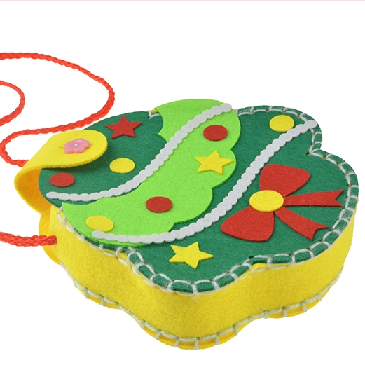 🎄Christmas children DIY educational toys shoulder bag🎁