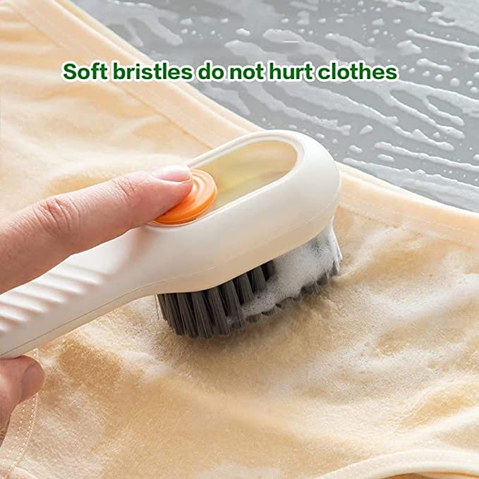 Multifunctional Shoe Brush With Liquid Box