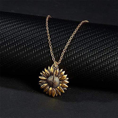 🌞"You Are My Sunshine" Sunflower Necklace🌻
