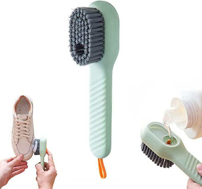 Multifunctional Shoe Brush With Liquid Box