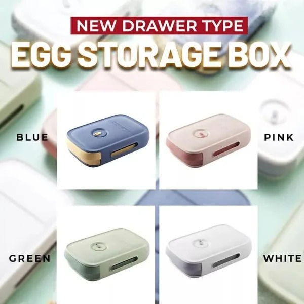 (🔥HOT SALE NOW - 40% OFF)NEW DRAWER TYPE EGG STORAGE BOX