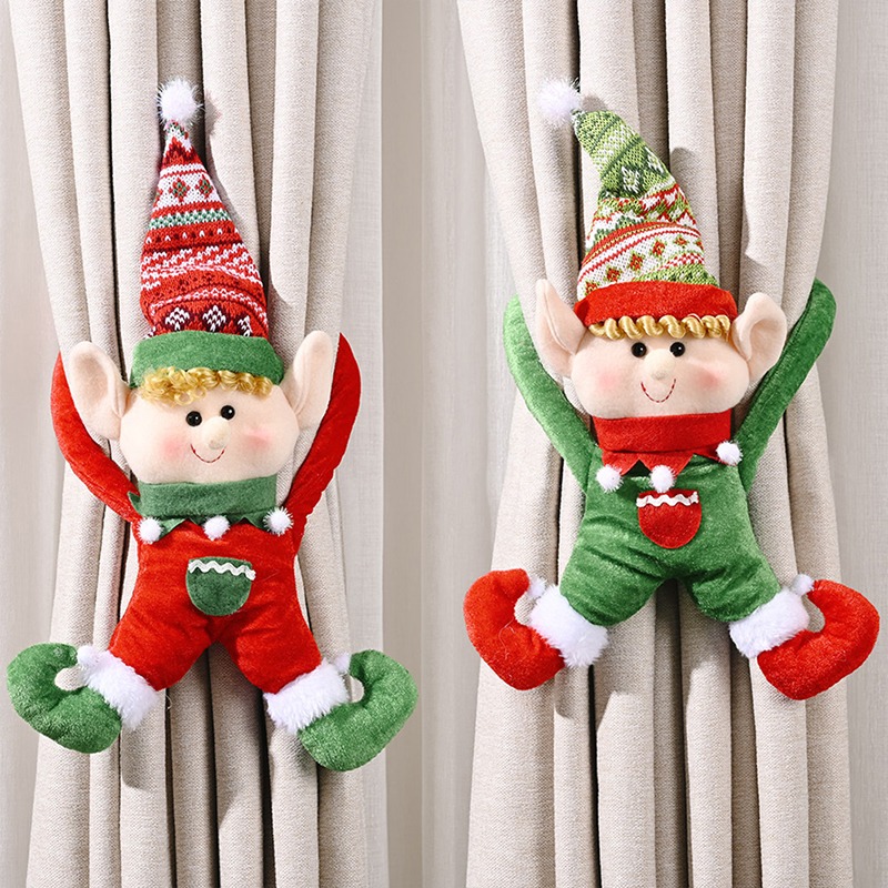 🎀Merry Christmas Elf Doll Home Ornaments for Kids Gift Xmas Tree Decoration  Doll
