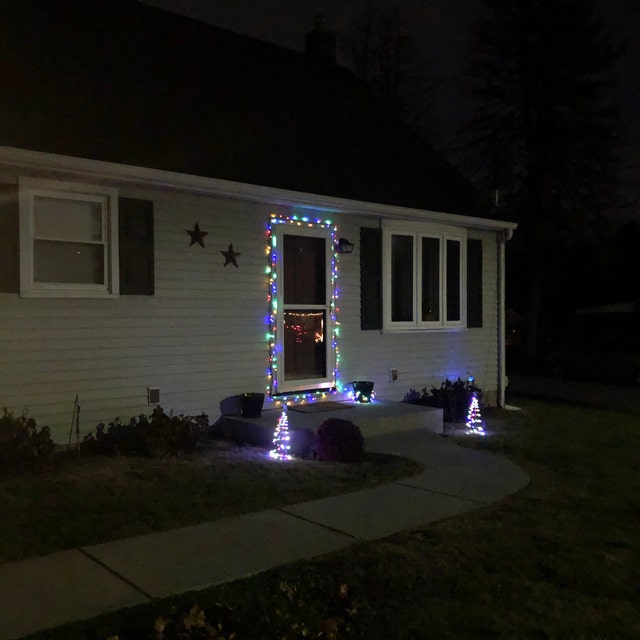 🎄Solar Metal LED Christmas Tree Decoration String Lights