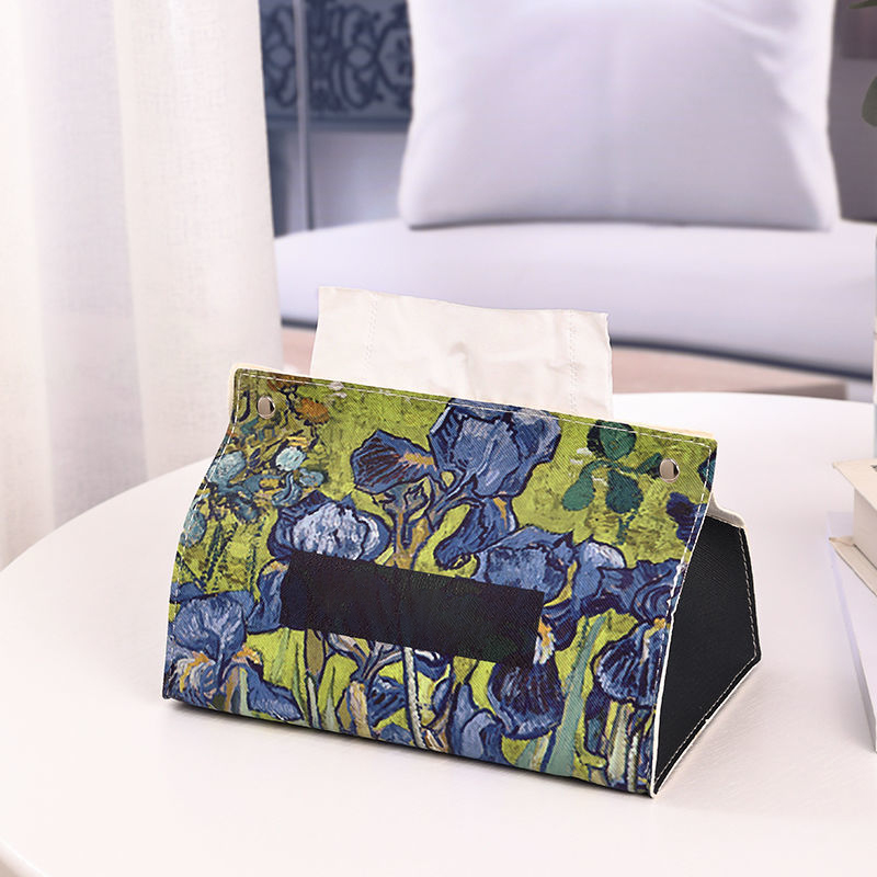Oil Painting Tissue Box