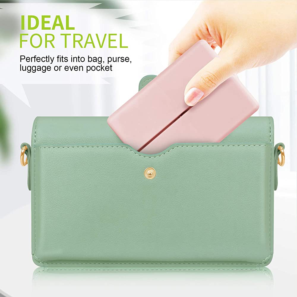 7 Compartments Portable Pill Case Travel Pill Organizer