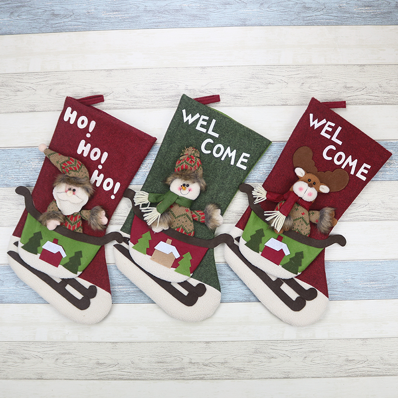 🌲Candy Gifts Socks Christmas Home Decorations And Party Accessory 