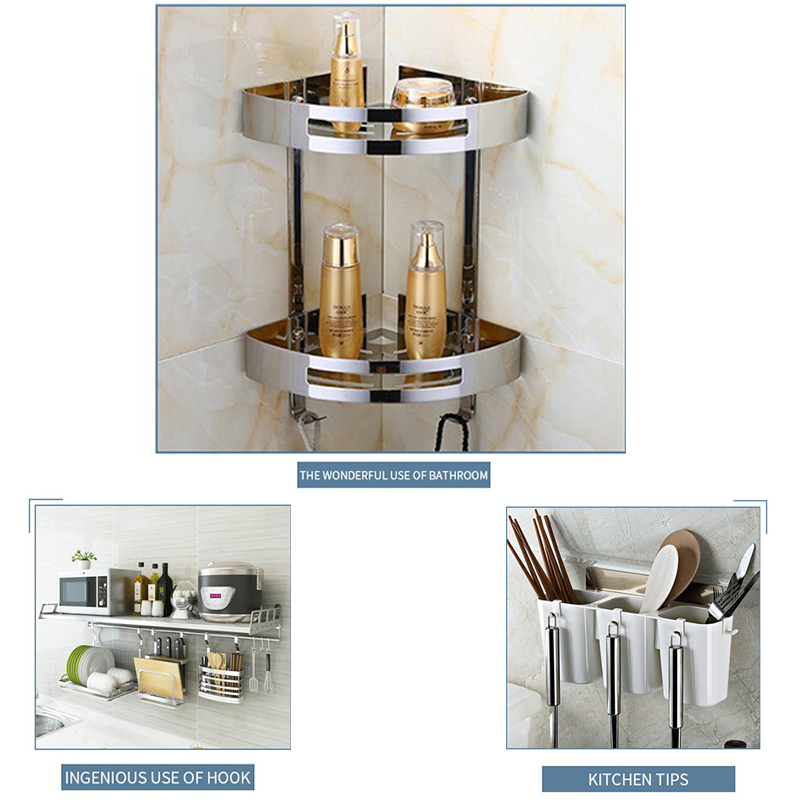 ⚡Drill Free Adhesive Hooks