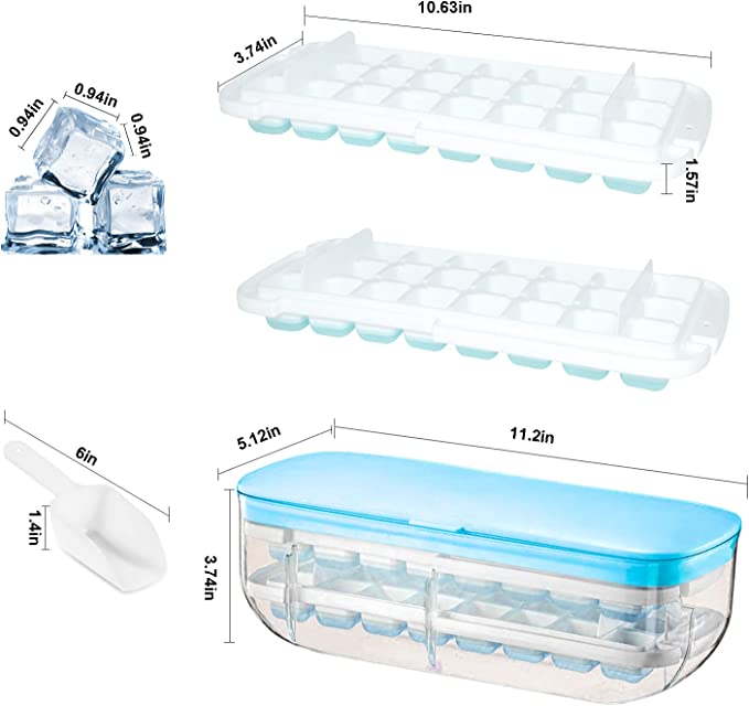 Press type Ice Cube Maker
