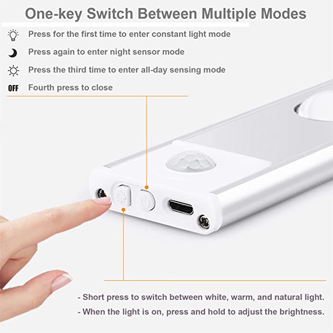 💡 LED Motion Sensor Cabinet Light 💡