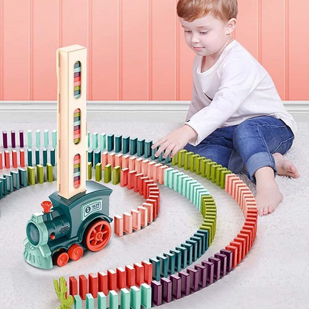 👶Dominoes Automatic Domino Train🔥